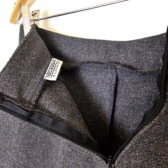 Necessary Clothing Gray Mini Skort - Size S - Tailored Style - Picture 5 of 5